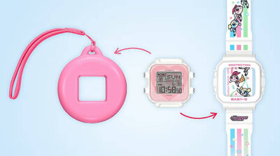 Casio Baby-G + Plus BGD-10KPP-7ER The Powerpuff Girls Collaboration