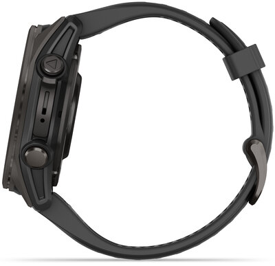 Garmin Fenix 8 AMOLED 43mm, Sapphire Carbon Gray DLC Titanium Black