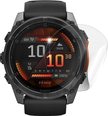 Ochranná folie Screenshield pro hodinky Garmin Fenix 8 (51mm) / Coros Vertix 2S
