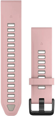 Silikonový řemínek Garmin 20mm, Dust Rose, QuickFit, 010-13391-05
