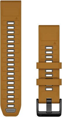 Silikonový řemínek Garmin 22mm, Autumn Brown, QuickFit, 010-13392-03