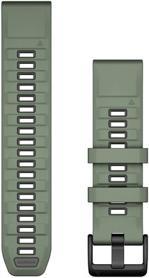 Silikonový řemínek Garmin 22mm (pro Garmin Fenix 8/7/6 (47mm), Epix 2 aj.), zelený V3, QuickFit, 010-13392-04