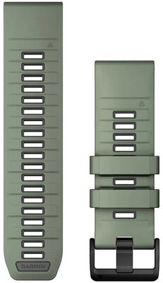 Silikonový řemínek Garmin 26mm, Willow/Graphite, QuickFit, 010-13393-04