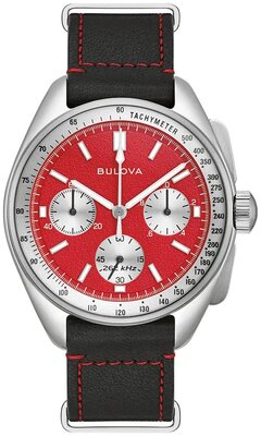 Bulova Lunar Pilot Quartz Chronograph 96K115 (+ náhradní řemínek)