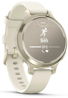 Garmin Lily 2 Active Lunar Gold / Bone Silicone Band