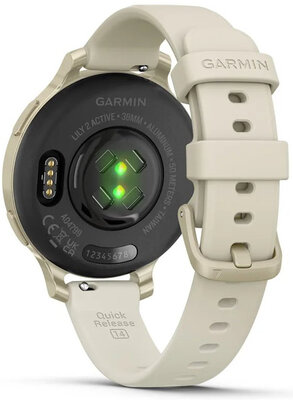 Garmin Lily 2 Active Lunar Gold / Bone Silicone Band