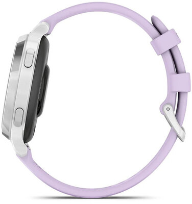Garmin Lily 2 Active Silver / Purple Jasmine Silicone Band