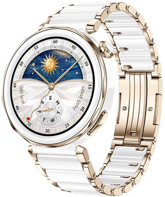 Huawei Watch GT 5 Pro 42mm, Ceramic White (II. Jakost)