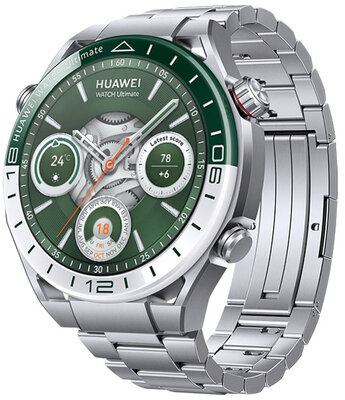 Huawei Watch Ultimate Green (+ 2 náhradní řemínky) (rozbalené)