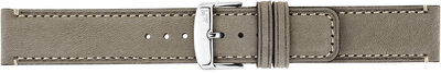 Kožený řemínek Morellato Coubert 6021C38.125 M, šedý, recyklovaný materiál