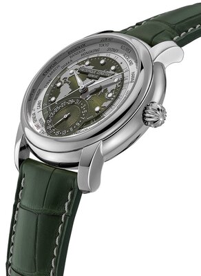 Frederique Constant Manufacture Classic Worldtimer Automatic FC-718KWM4H6 Limited Edition 718pcs
