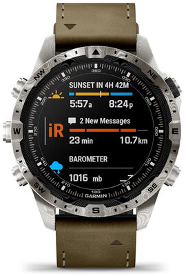 Garmin MARQ 2 Adventurer Damascus Steel Edition (Premium) (+ náhradní řemínek)