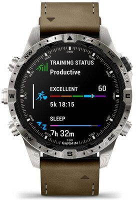 Garmin MARQ 2 Adventurer Damascus Steel Edition (Premium) (+ náhradní řemínek)