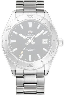 Ocelový náramek Orient UM025613J0 20mm (pro model RA-AC0Q), stříbrný