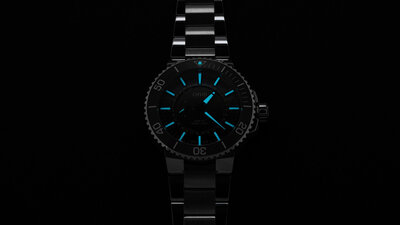 Oris Aquis Dat Watt Automatic 01 743 7734 4197-Set Limited Edition 2009pcs