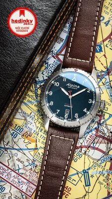 Alpina Startimer Pilot Automatic Petroleum AL-525NW4S26