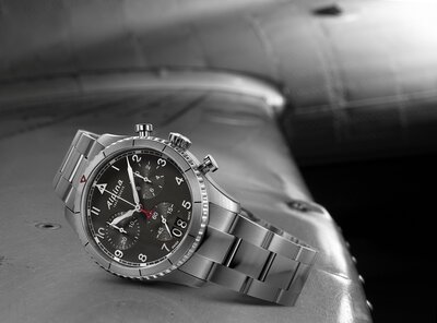 Alpina Startimer Pilot Quartz Chronograph Big Date AL-372BW4S26B