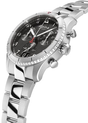 Alpina Startimer Pilot Quartz Chronograph Big Date AL-372BW4S26B