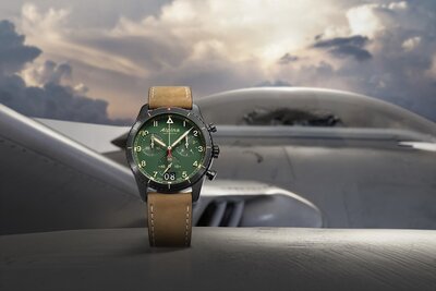 Alpina Startimer Pilot Quartz Chronograph Big Date AL-372GR4FBS26