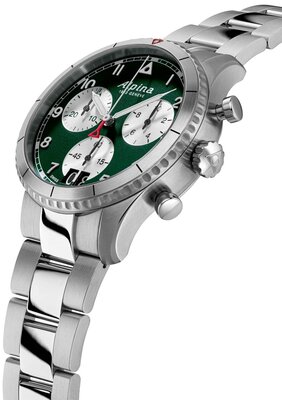 Alpina Startimer Pilot Quartz Chronograph Big Date AL-372GRS4S26B