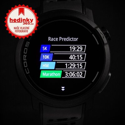Coros Pace Pro Black / Silicone Band