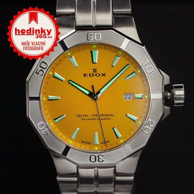 Edox Delfin Date Quartz 53021-3m-jin