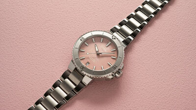 Oris Aquis Date Blush Pink Automatic 01 733 7770 4158-07 8 18 05P