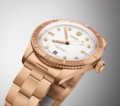 Oris Divers Sixty-Five Cotton Candy Automatic 01 733 7771 3151-07 8 19 15