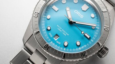 Oris Divers Sixty-Five Cotton Candy Automatic 01 733 7771 4055-07 8 19 18