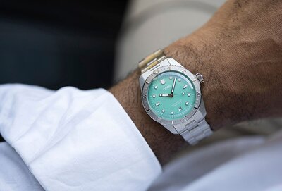 Oris Divers Sixty-Five Cotton Candy Automatic 01 733 7771 4057-07 8 19 18