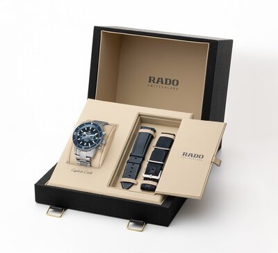 Rado Captain Cook Chronograph Automatic R32145208 (+ 2 náhradní řemínky)