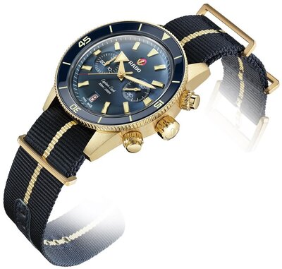 Rado Captain Cook Chronograph Automatic R32146208 (+ 2 náhradní řemínky)