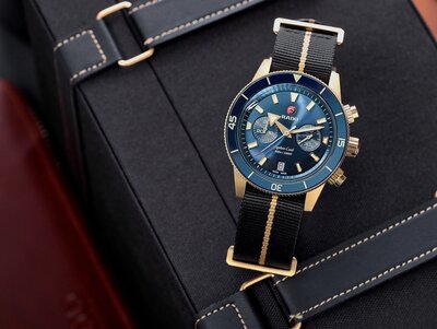 Rado Captain Cook Chronograph Automatic R32146208 (+ 2 náhradní řemínky)