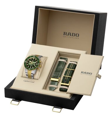Rado Captain Cook Chronograph Automatic R32151318 (+ 2 náhradní řemínky)