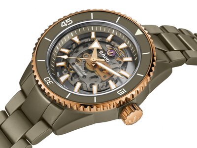 Rado Captain Cook High-Tech Ceramic Skeleton Automatic R32150162