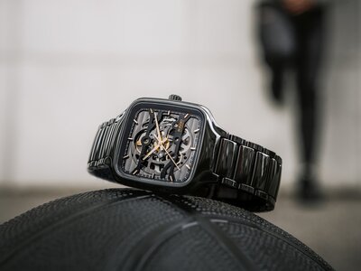 Rado True Square Skeleton Automatic R27124162