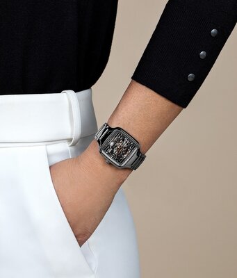 Rado True Square Skeleton Automatic R27125152