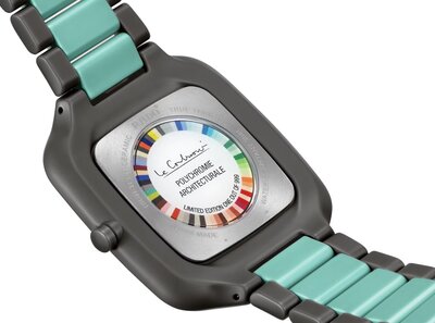 Rado True Square Thinline Les Couleurs Le Corbusier Quartz R27045162 Limited Edition 999pcs