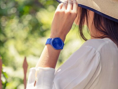 Rado True Thinline Les Couleurs Le Corbusier Spectacular Ultramarine Quartz R27092622 Limited Edition 999pcs