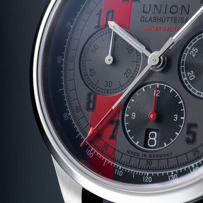 Union Glashütte Belisar Chronograph D009.427.16.082.09 Speedster 2024 Limited Edition 388pcs (+ náhradní řemínek)