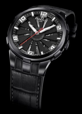 Perrelet Turbine Skull A1093/S1 Limited Edition 99pcs (+ náhradní řemínek)