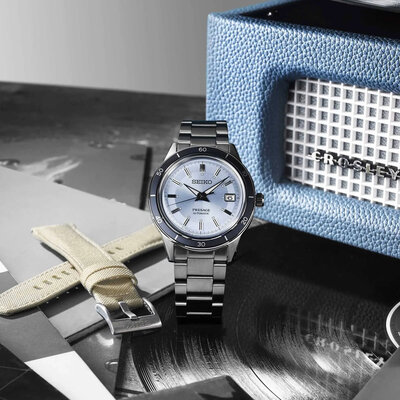 Seiko Presage Automatic SRPL19J1 Style 60's European Limited Edition 3000pcs (+ náhradní řemínek)