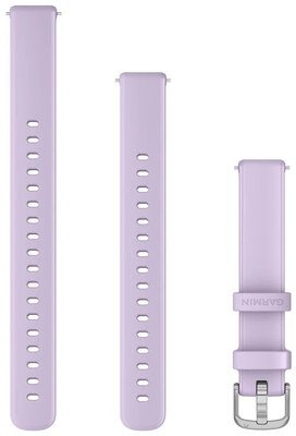 Silikonový řemínek Garmin 14mm, Purple Jasmine, Quick Release + prodloužená část, 010-13302-31