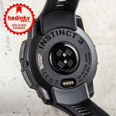 Garmin Instinct 3 AMOLED 45mm, Black
