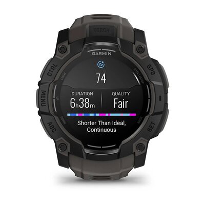 Garmin Instinct 3 AMOLED 50mm, Black