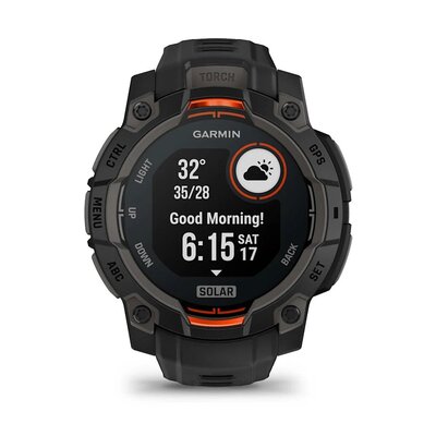 Garmin Instinct 3 SOLAR 45mm, Black