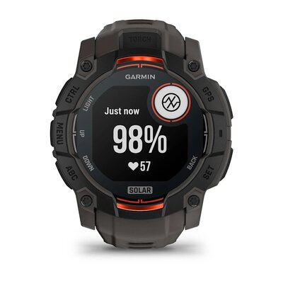 Garmin Instinct 3 SOLAR 50mm, Charcoal