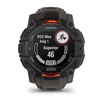 Garmin Instinct 3 SOLAR 50mm, Charcoal
