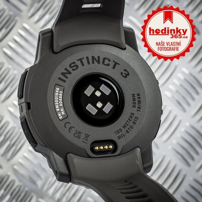 Garmin Instinct 3 SOLAR 50mm, Charcoal