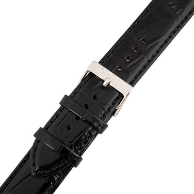 Kožený řemínek Orient UDEMFSB 20mm (pro modely GW01), černý